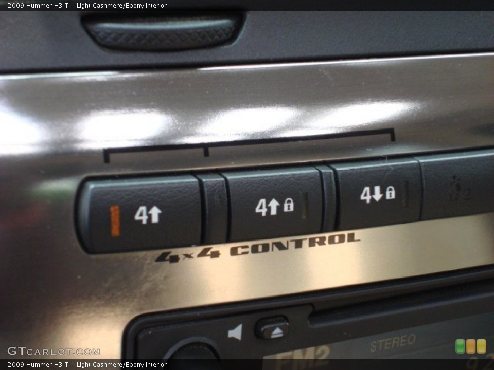 Light Cashmere/Ebony Interior Controls for the 2009 Hummer H3 T #51994605