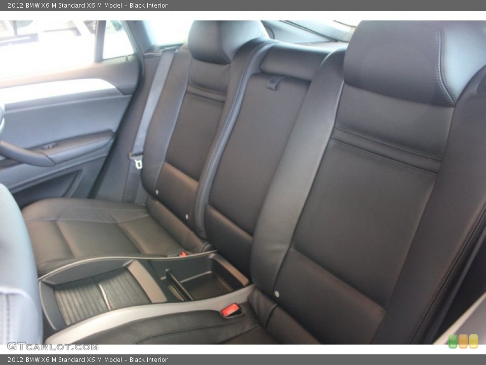 Black Interior Photo for the 2012 BMW X6 M  #52000983