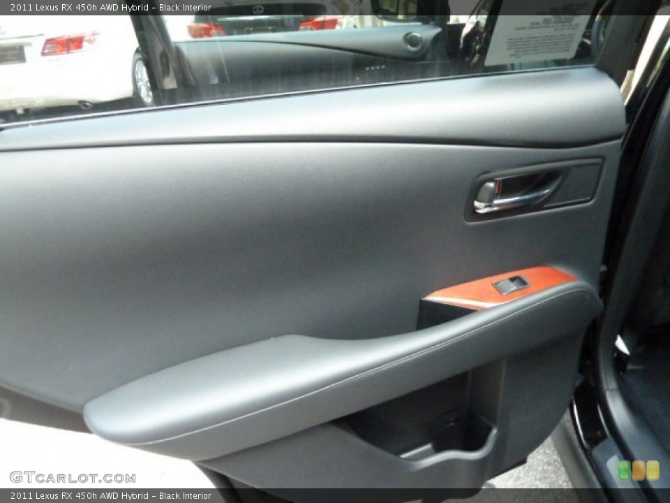Black Interior Door Panel for the 2011 Lexus RX 450h AWD Hybrid #52001211