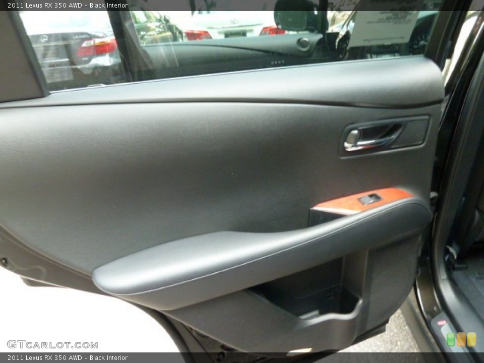 Black Interior Door Panel for the 2011 Lexus RX 350 AWD #52001490
