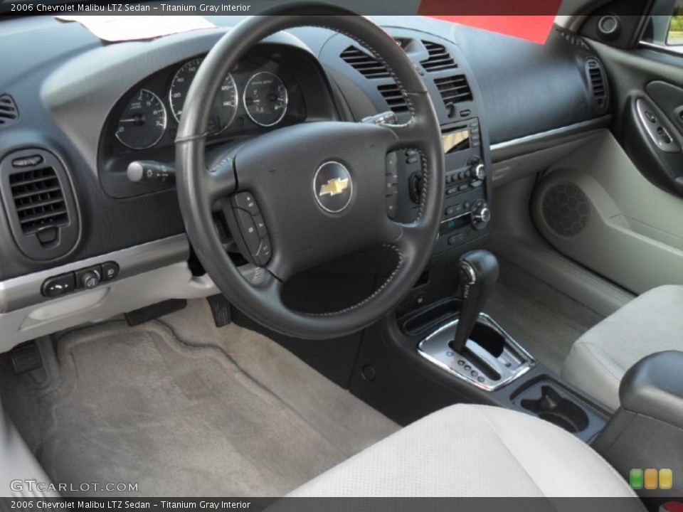 Titanium Gray Interior Prime Interior for the 2006 Chevrolet Malibu LTZ Sedan #52001493