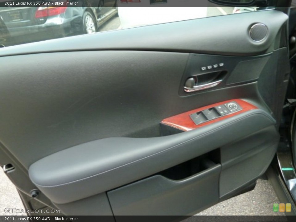 Black Interior Door Panel for the 2011 Lexus RX 350 AWD #52001502