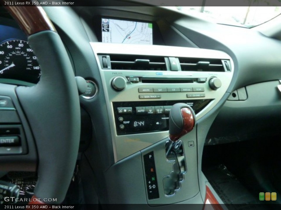 Black Interior Controls for the 2011 Lexus RX 350 AWD #52001547