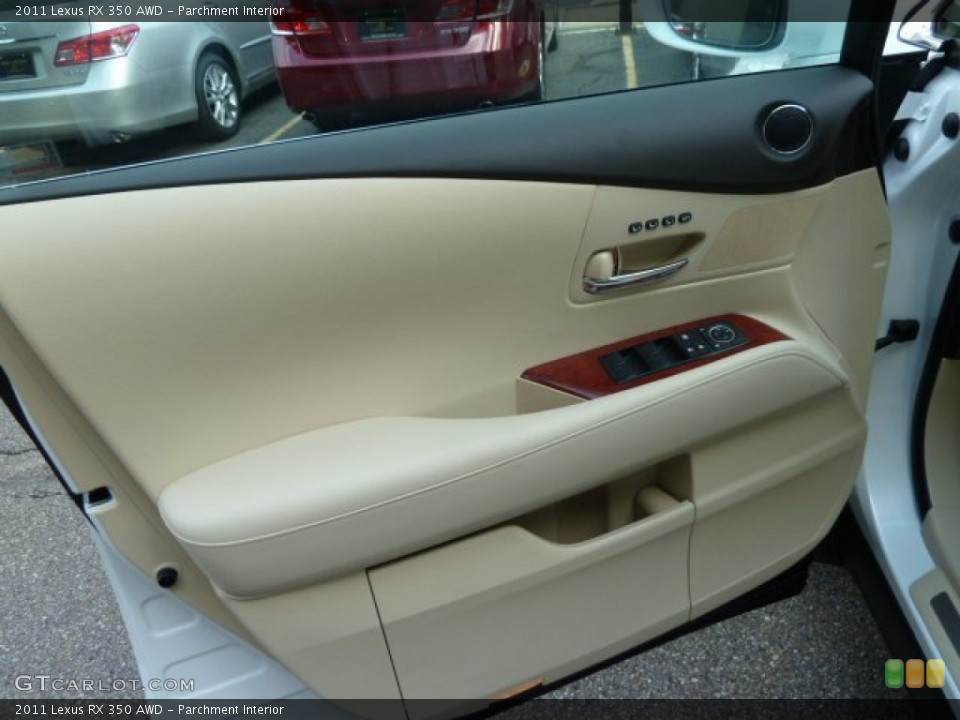 Parchment Interior Door Panel for the 2011 Lexus RX 350 AWD #52002069