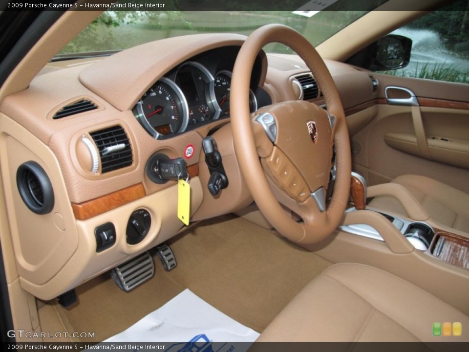 Havanna/Sand Beige Interior Photo for the 2009 Porsche Cayenne S #52002087