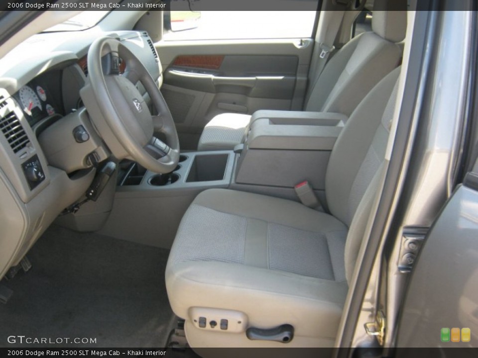 Khaki Interior Photo for the 2006 Dodge Ram 2500 SLT Mega Cab #52002255