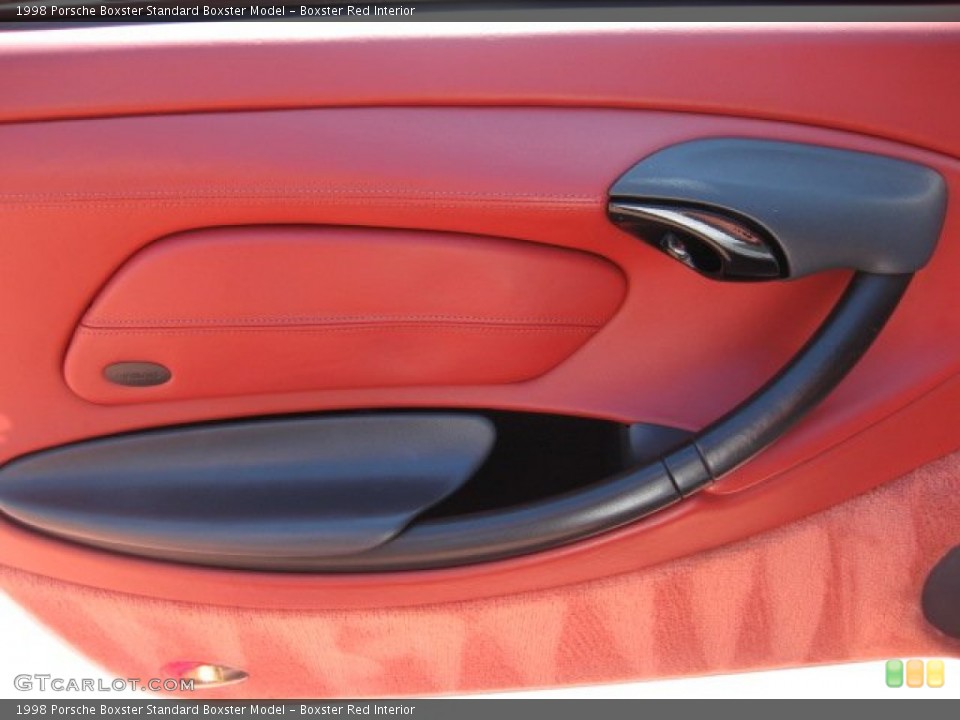 Boxster Red Interior Door Panel for the 1998 Porsche Boxster  #52002931