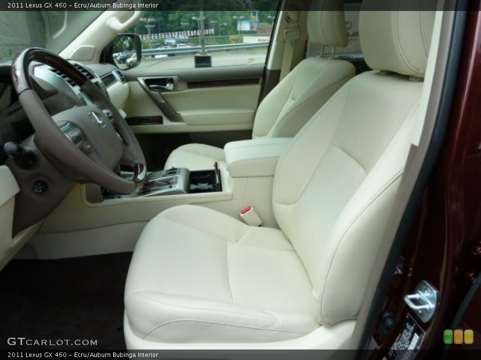 Ecru/Auburn Bubinga Interior Photo for the 2011 Lexus GX 460 #52003155