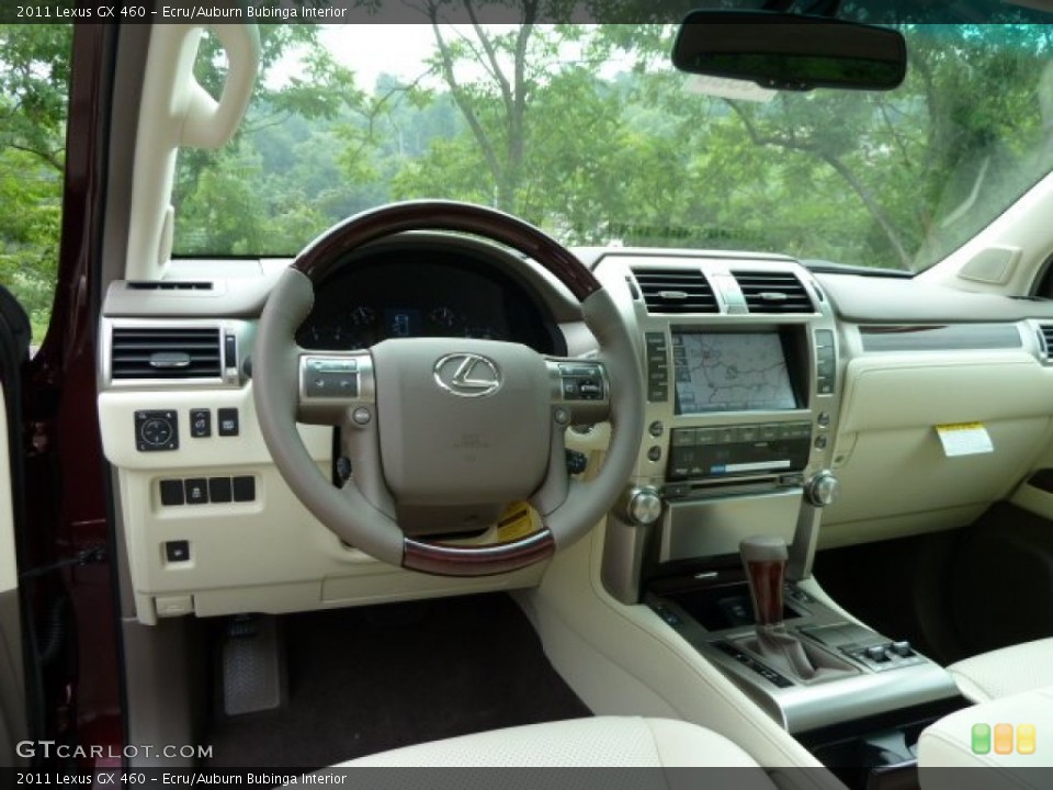 Ecru/Auburn Bubinga Interior Photo for the 2011 Lexus GX 460 #52003197