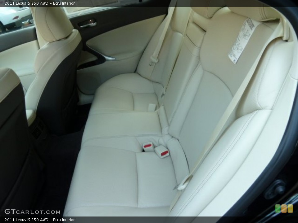 Ecru Interior Photo for the 2011 Lexus IS 250 AWD #52003458