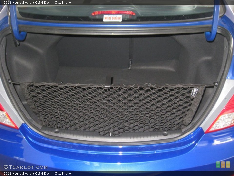 Gray Interior Trunk for the 2012 Hyundai Accent GLS 4 Door #52004829
