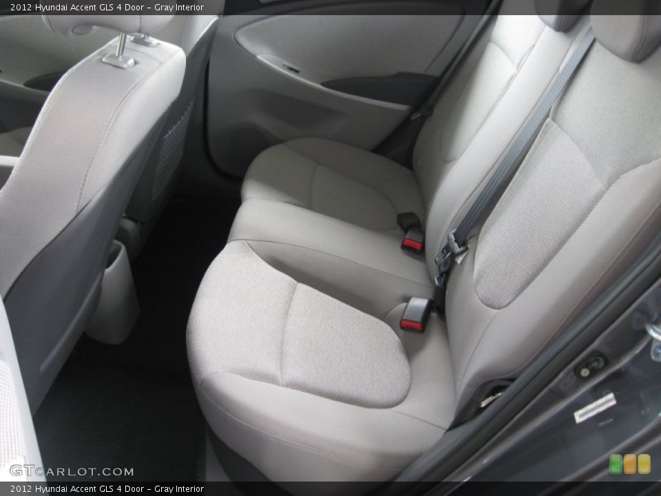 Gray Interior Photo for the 2012 Hyundai Accent GLS 4 Door #52005315