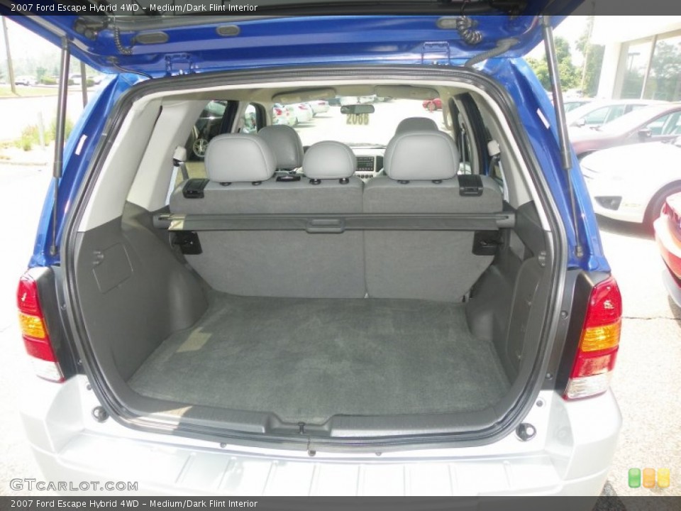 Medium/Dark Flint Interior Trunk for the 2007 Ford Escape Hybrid 4WD #52005456