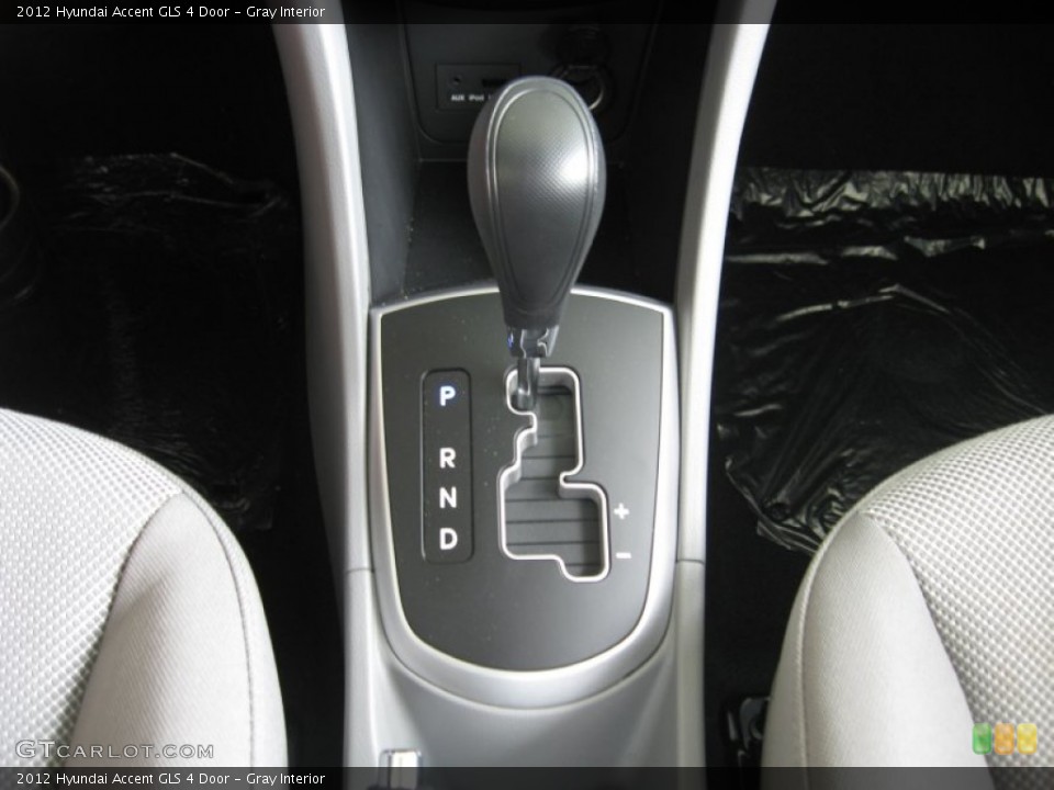 Gray Interior Transmission for the 2012 Hyundai Accent GLS 4 Door #52005474