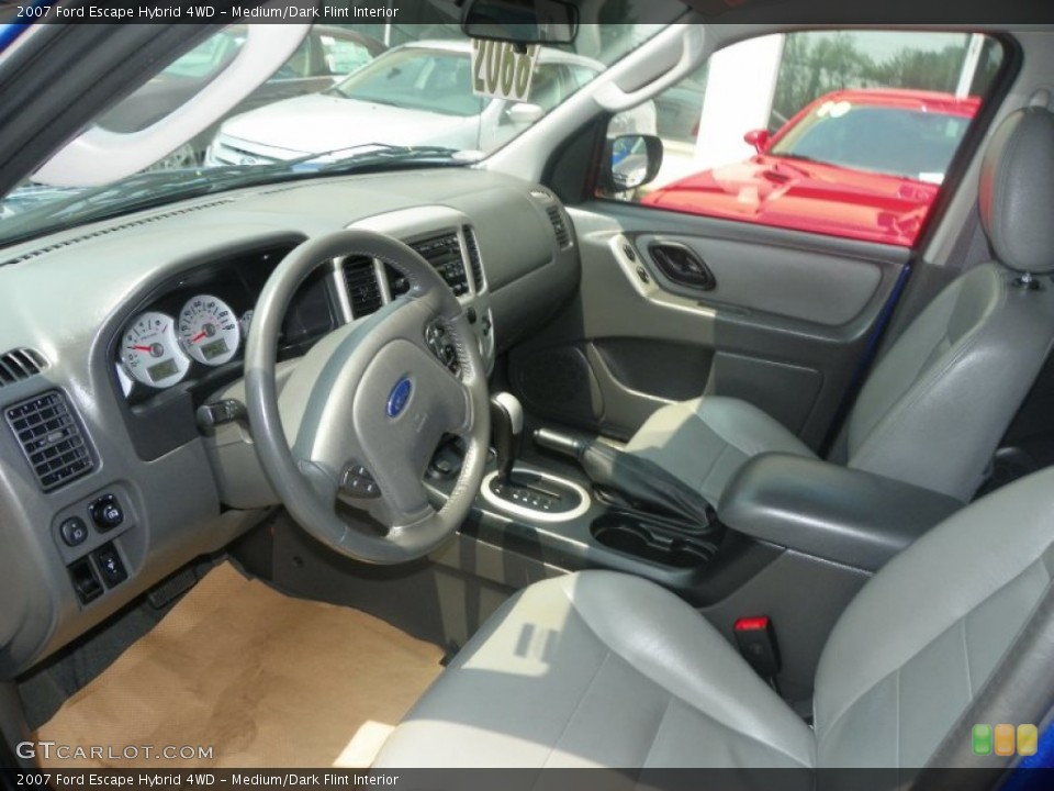 Medium/Dark Flint Interior Photo for the 2007 Ford Escape Hybrid 4WD #52005549