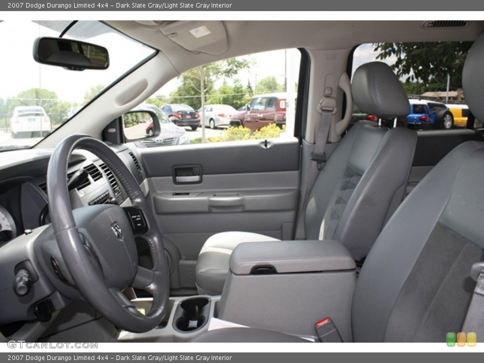 Dark Slate Gray/Light Slate Gray Interior Photo for the 2007 Dodge Durango Limited 4x4 #52007958
