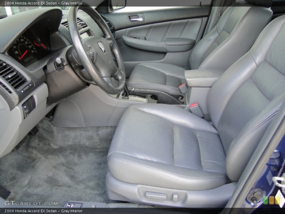 Gray Interior Photo for the 2004 Honda Accord EX Sedan #52010610