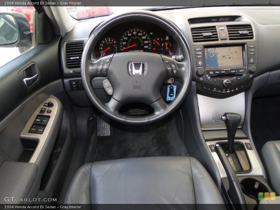 Gray Interior Dashboard for the 2004 Honda Accord EX Sedan #52010742