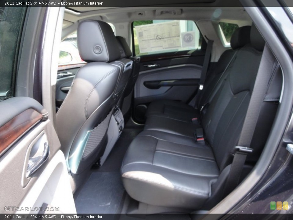 Ebony/Titanium Interior Photo for the 2011 Cadillac SRX 4 V6 AWD #52010835