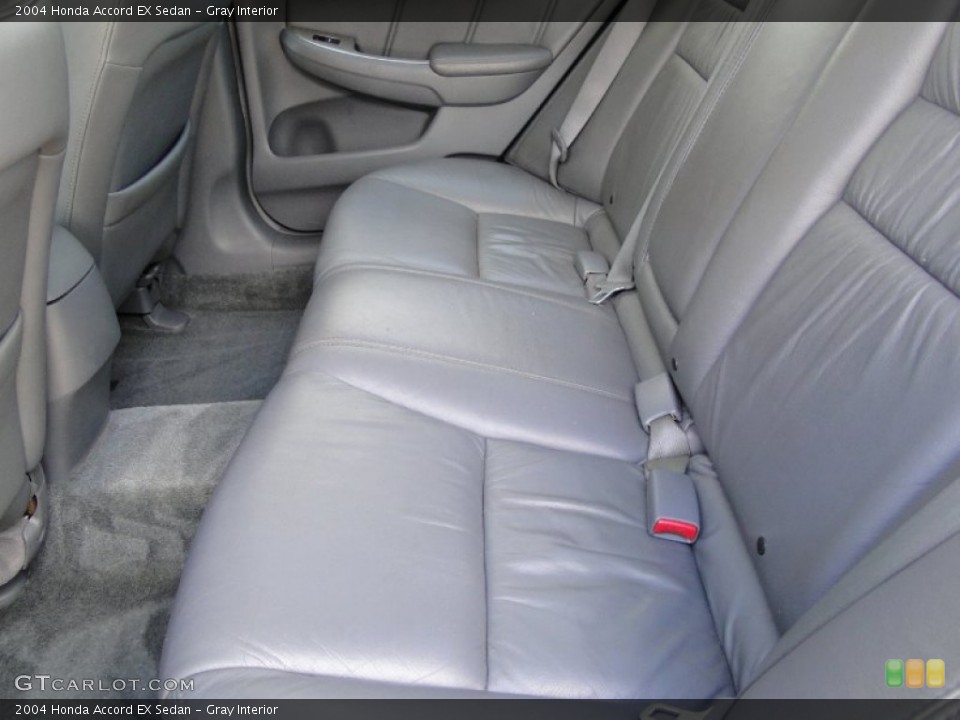 Gray Interior Photo for the 2004 Honda Accord EX Sedan #52010865