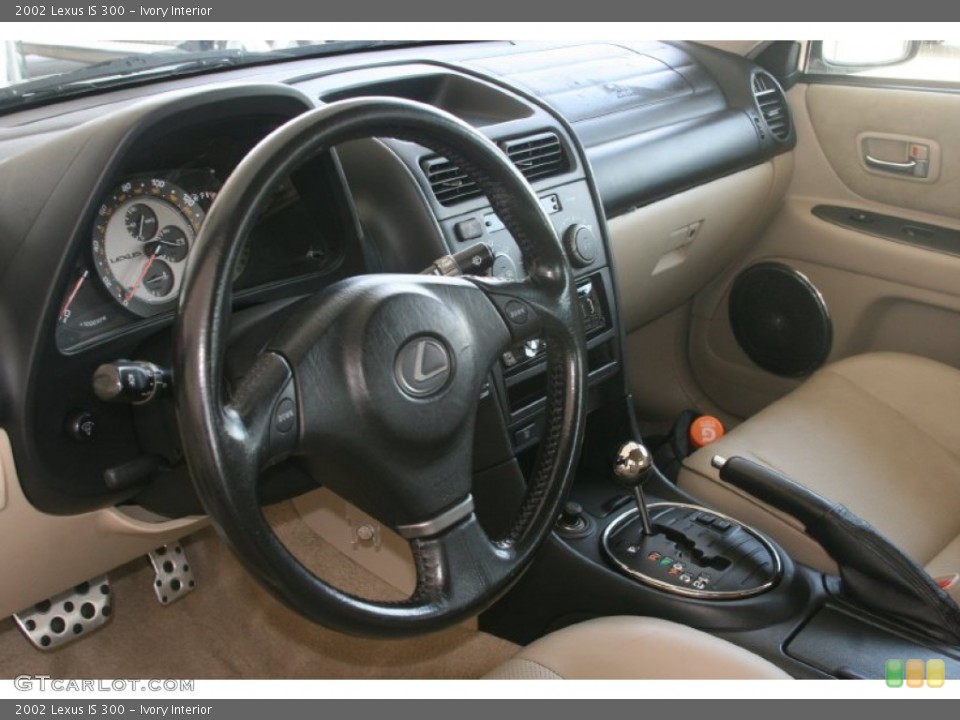 Ivory Interior Photo for the 2002 Lexus IS 300 #52011525