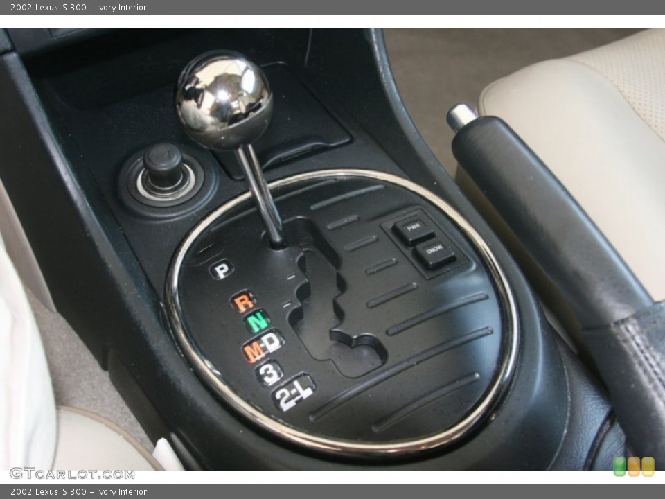 Ivory Interior Transmission for the 2002 Lexus IS 300 #52011768