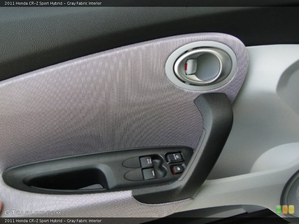 Gray Fabric Interior Door Panel for the 2011 Honda CR-Z Sport Hybrid #52011858