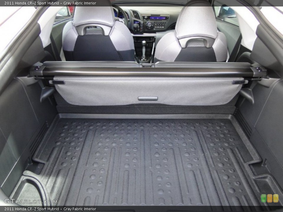 Gray Fabric Interior Trunk for the 2011 Honda CR-Z Sport Hybrid #52012086