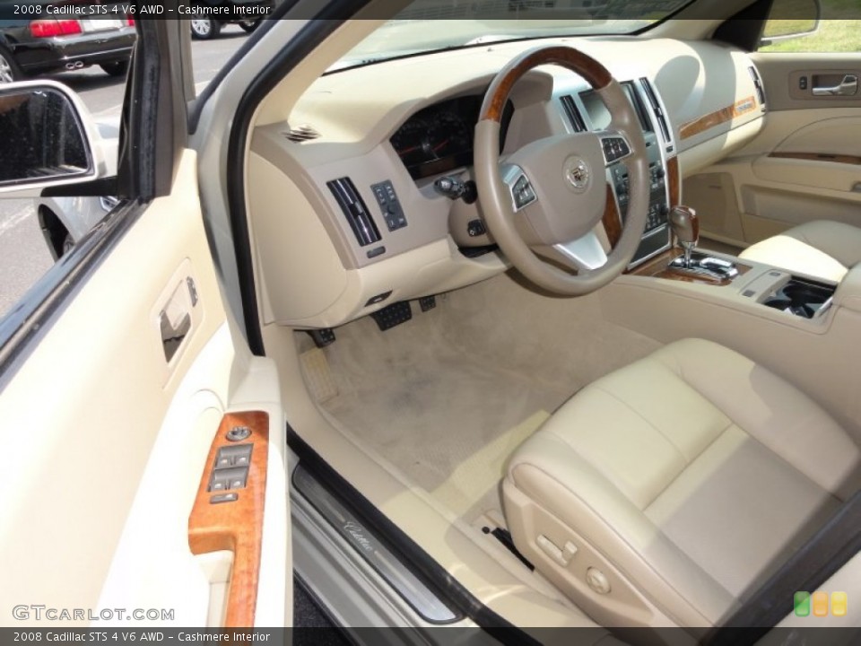 Cashmere Interior Photo for the 2008 Cadillac STS 4 V6 AWD #52012596