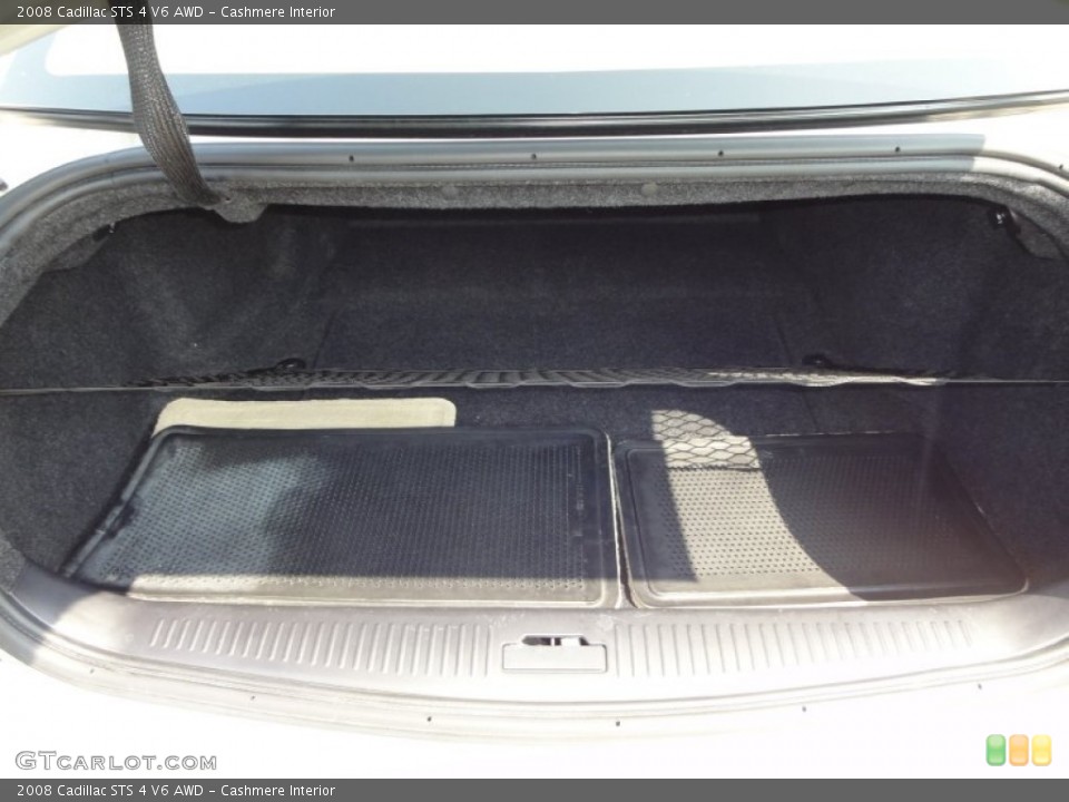 Cashmere Interior Trunk for the 2008 Cadillac STS 4 V6 AWD #52012821