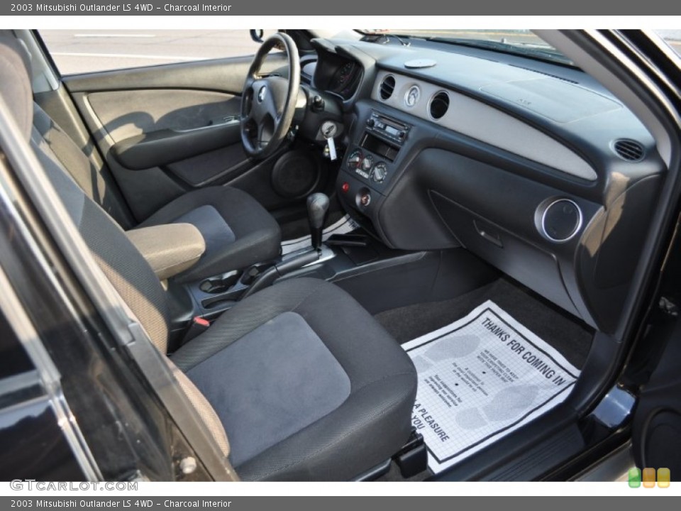 Charcoal 2003 Mitsubishi Outlander Interiors