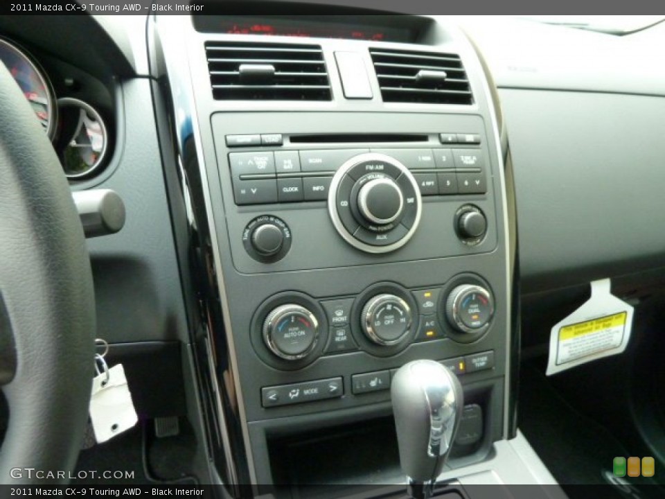Black Interior Controls for the 2011 Mazda CX-9 Touring AWD #52016082