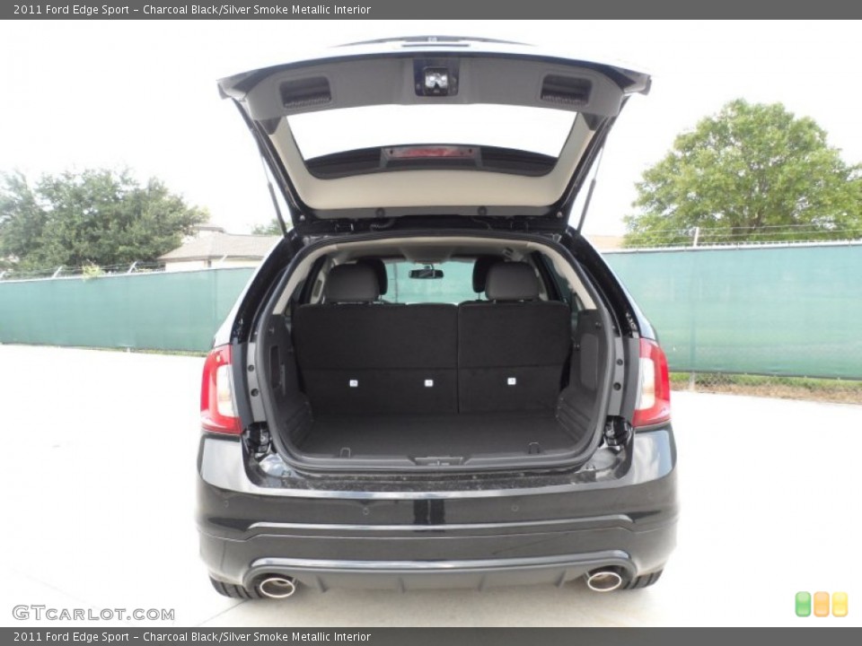 Charcoal Black/Silver Smoke Metallic Interior Trunk for the 2011 Ford Edge Sport #52016802
