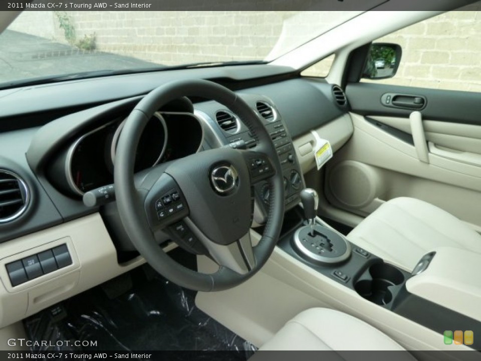 Sand Interior Photo for the 2011 Mazda CX-7 s Touring AWD #52019169