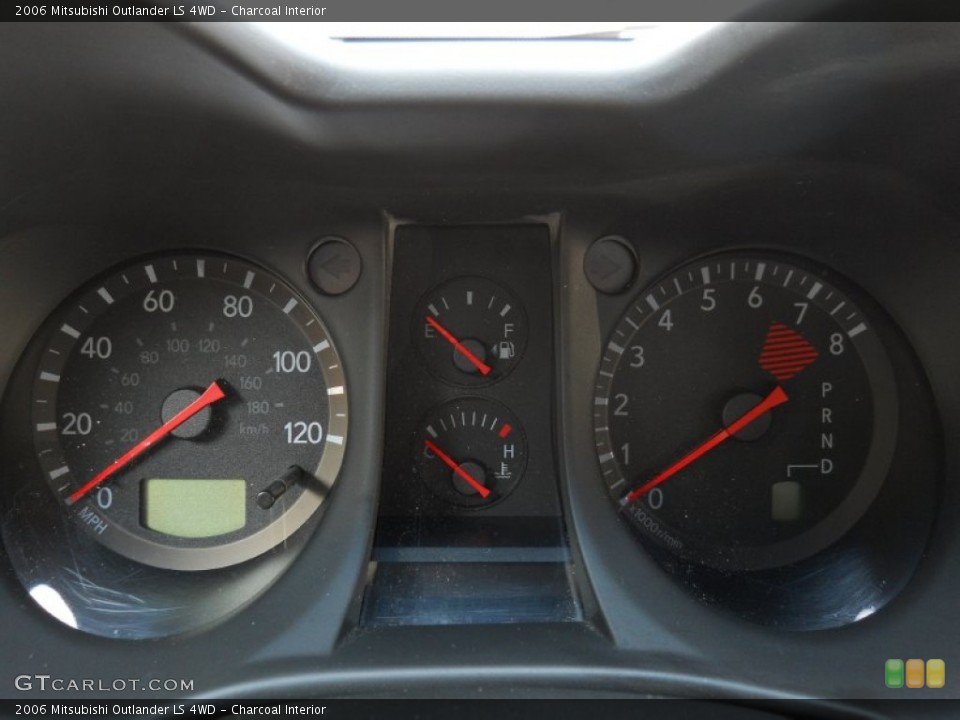 Charcoal Interior Gauges for the 2006 Mitsubishi Outlander LS 4WD #52019370
