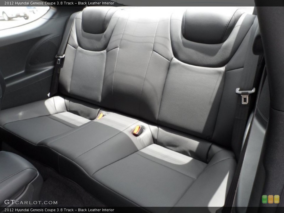 Black Leather Interior Photo for the 2012 Hyundai Genesis Coupe 3.8 Track #52019731