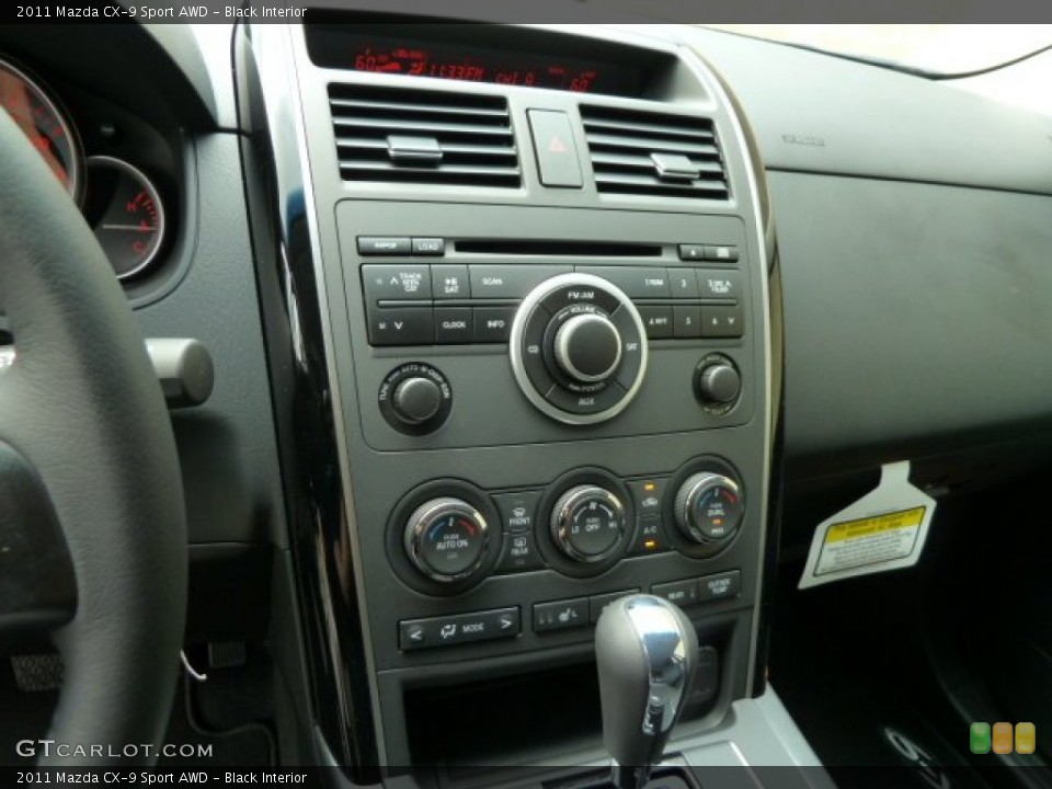 Black Interior Controls for the 2011 Mazda CX-9 Sport AWD #52020072