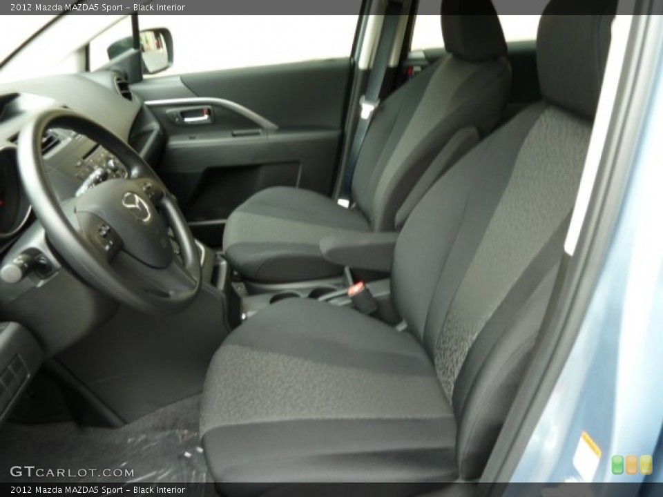 Black Interior Photo for the 2012 Mazda MAZDA5 Sport #52020819