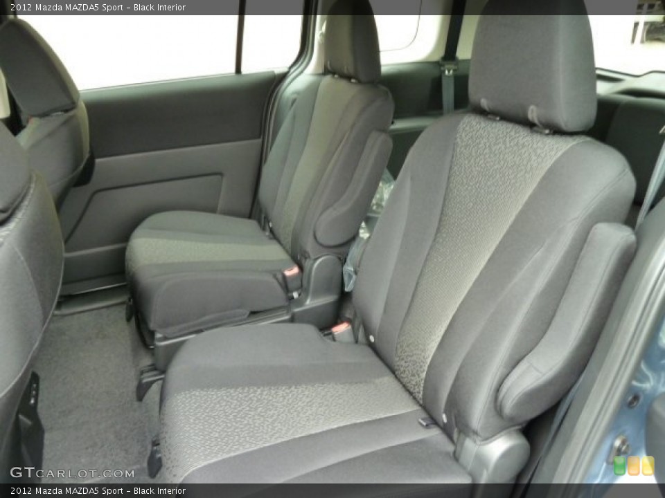 Black Interior Photo for the 2012 Mazda MAZDA5 Sport #52020834
