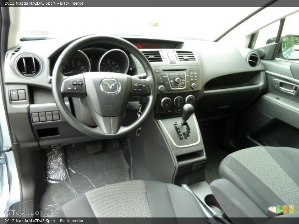 Black Interior Photo for the 2012 Mazda MAZDA5 Sport #52020861