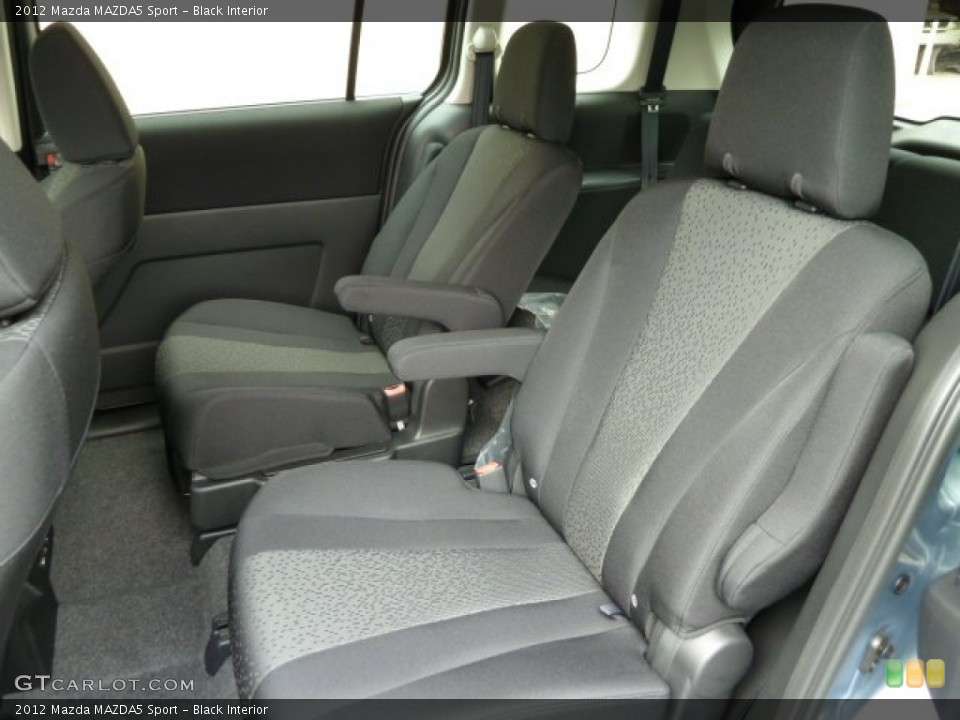 Black Interior Photo for the 2012 Mazda MAZDA5 Sport #52021122