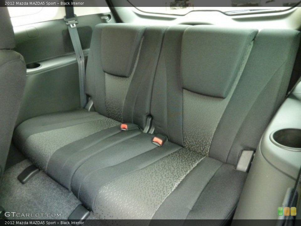Black Interior Photo for the 2012 Mazda MAZDA5 Sport #52021137