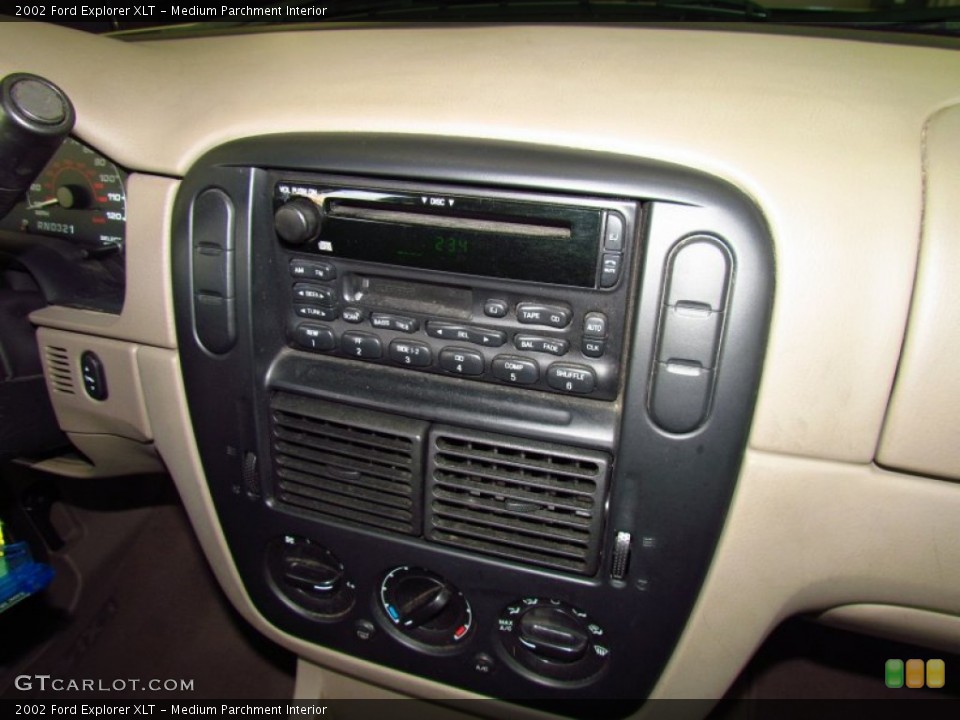 Medium Parchment Interior Controls for the 2002 Ford Explorer XLT #52022472