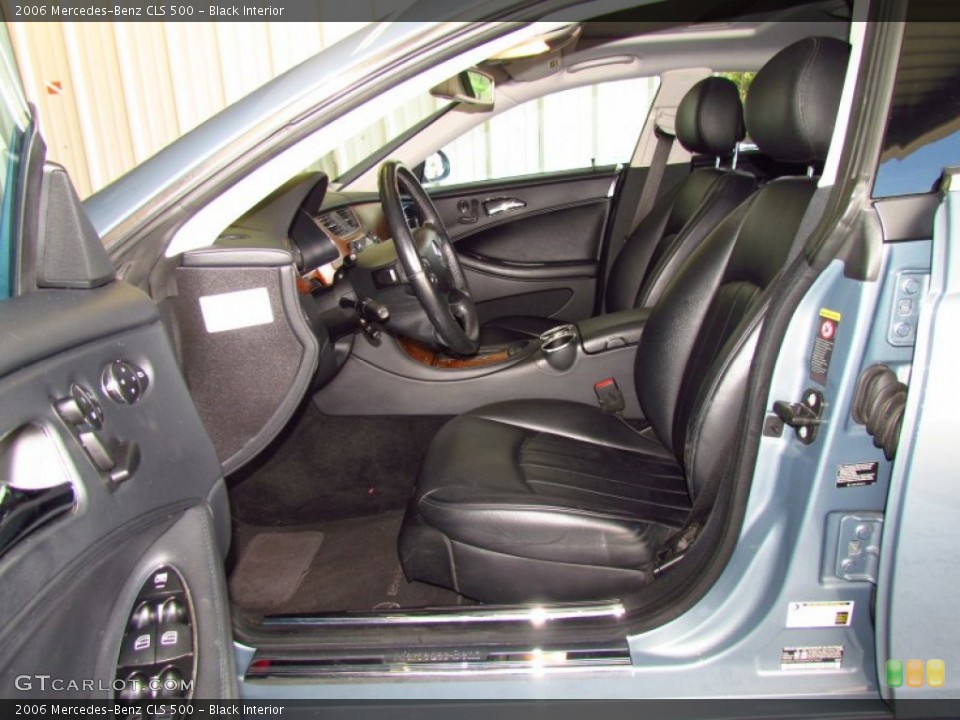 Black Interior Photo for the 2006 Mercedes-Benz CLS 500 #52025652