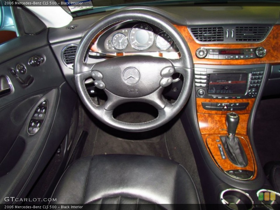 Black Interior Dashboard for the 2006 Mercedes-Benz CLS 500 #52025760