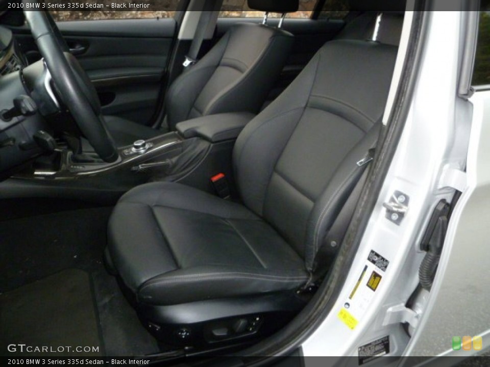 Black Interior Photo for the 2010 BMW 3 Series 335d Sedan #52026105