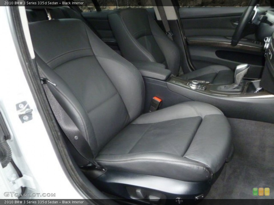 Black Interior Photo for the 2010 BMW 3 Series 335d Sedan #52026120