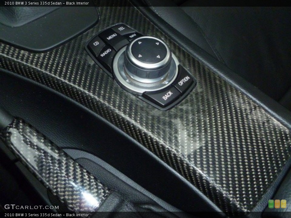 Black Interior Controls for the 2010 BMW 3 Series 335d Sedan #52026381