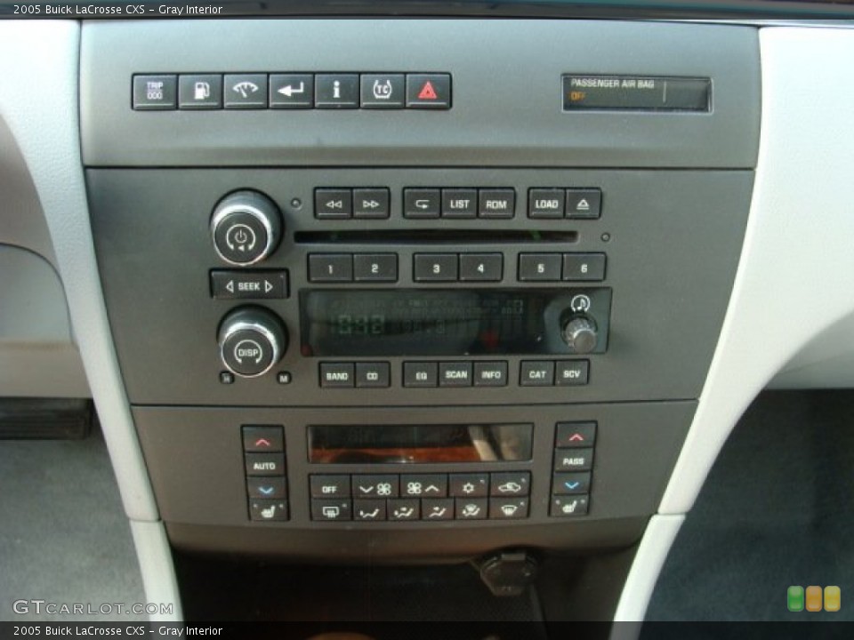 Gray Interior Controls for the 2005 Buick LaCrosse CXS #52026687