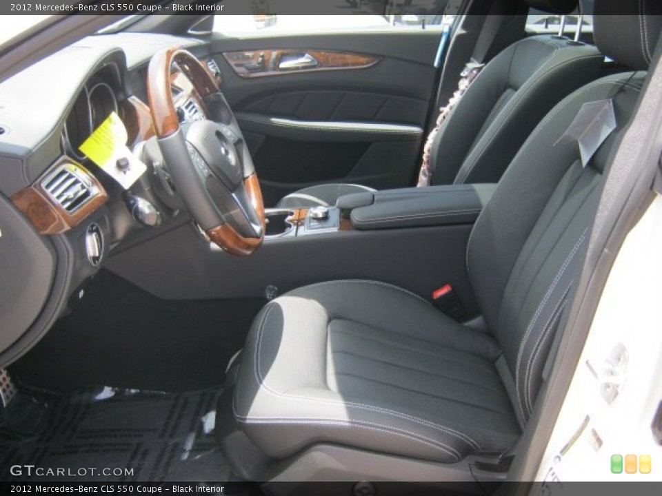 Black Interior Photo for the 2012 Mercedes-Benz CLS 550 Coupe #52032693